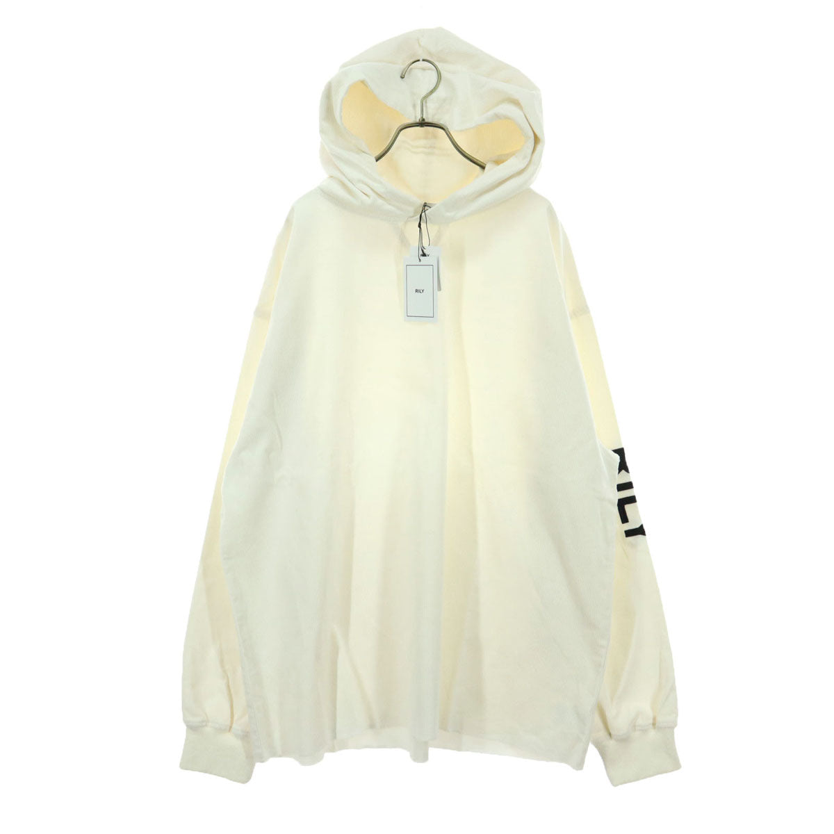 未使用 RILY リリィ 長袖 コーデュロイ スウェットパーカー XL アイボリー 今市隆二 メンズ