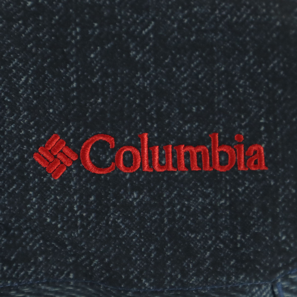 美品 Columbia コロンビア ロゴ刺繍 マウンテンジャケット XL ブルー OMNI-TECH メンズ
