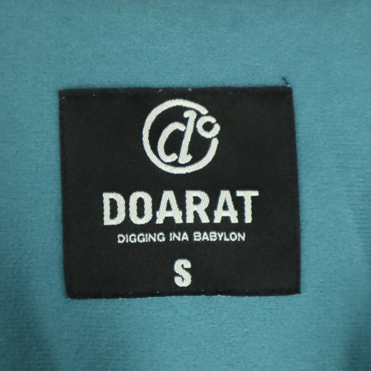 DOARAT ドゥアラット バイカラー 長袖 ナイロンジャケット S ブルー フーディー メンズ