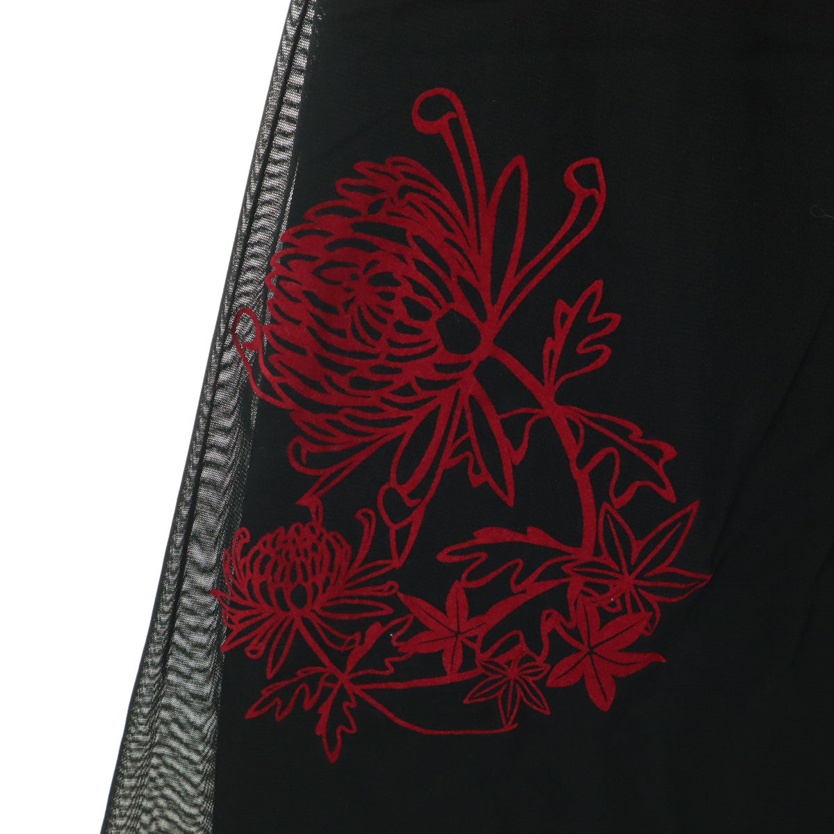 未使用 VIVIENNE TAM ヴィヴィアンタム 日本製 ミディ丈 フレアスカート 40 ブラック レディース