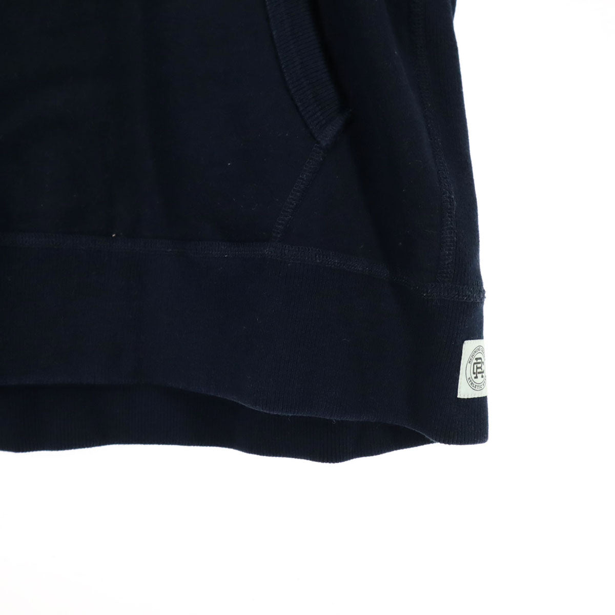 REIGNING CHAMP ライニングチャンプ カナダ製 無地 長袖 スウェットパーカー S ネイビー メンズ