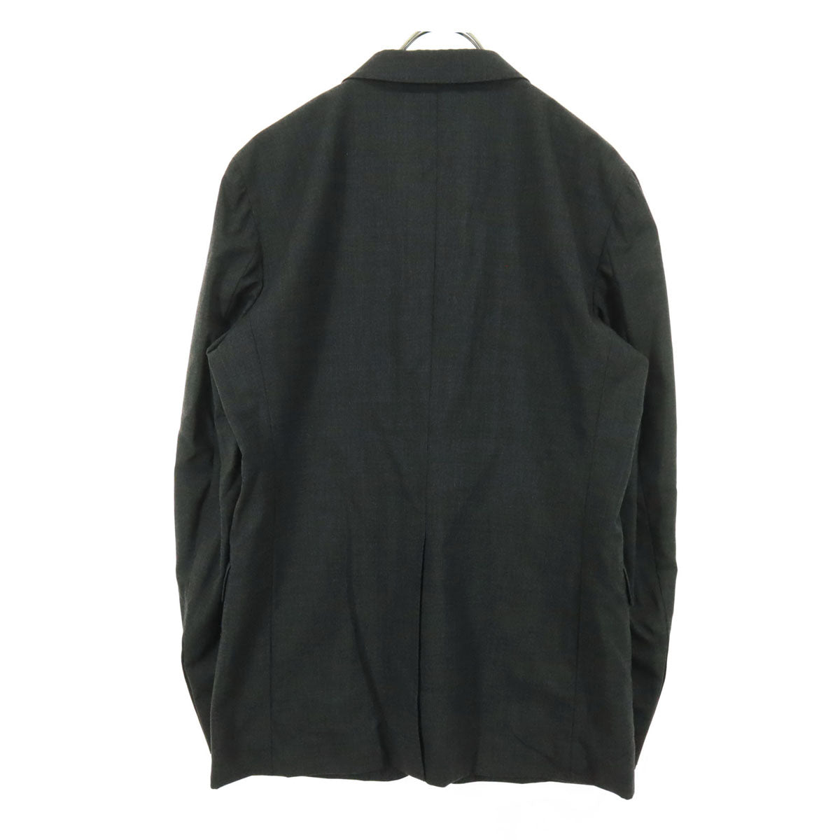 美品 District UNITED ARROWS ディストリクトユナイテッドアローズ 日本製 長袖 テーラードジャケット 48 グレー メンズ