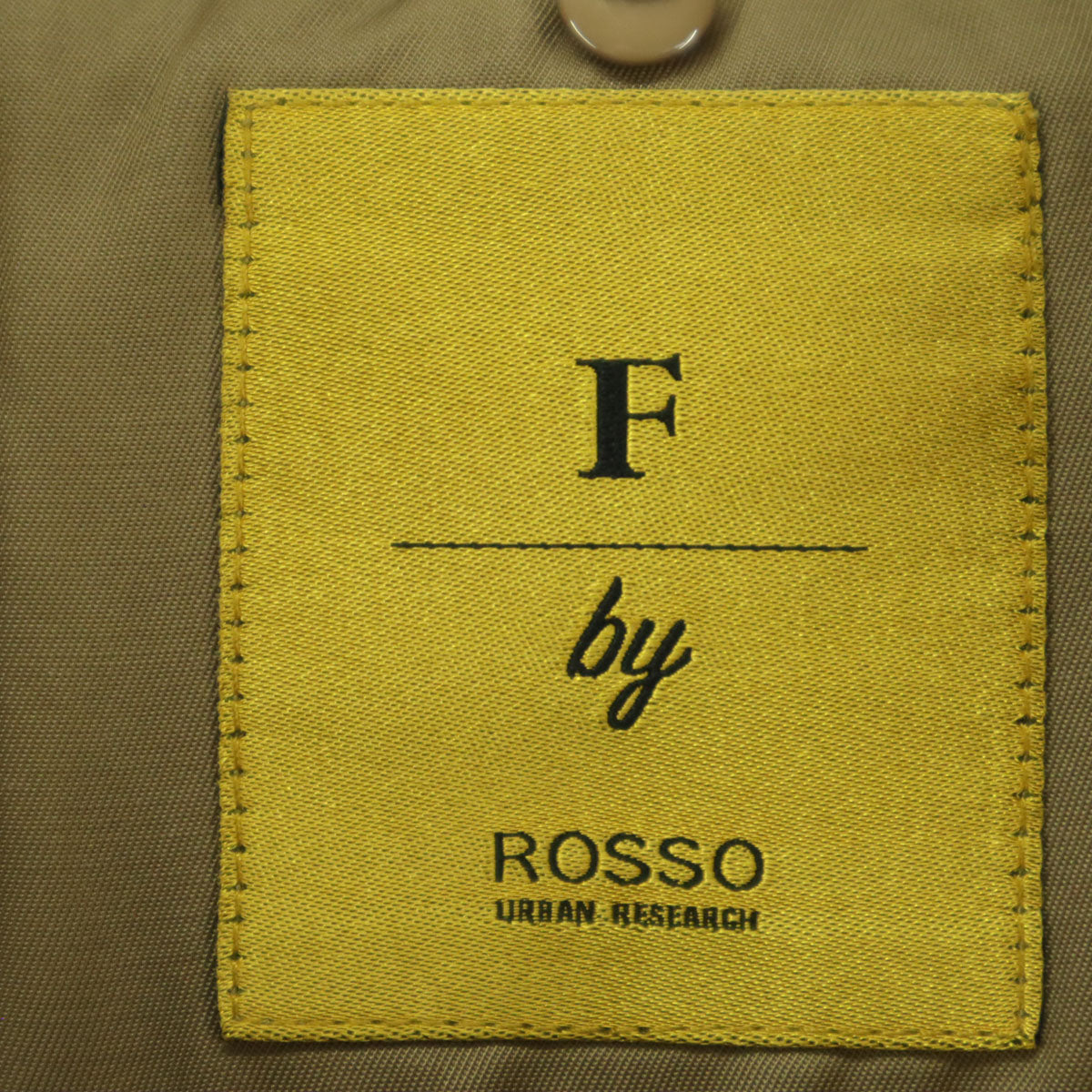 F by ROSSO エフバイロッソ 長袖 マウンテンパーカー F ブラウン URBAN RESEARCH アーバンリサーチ レディース
