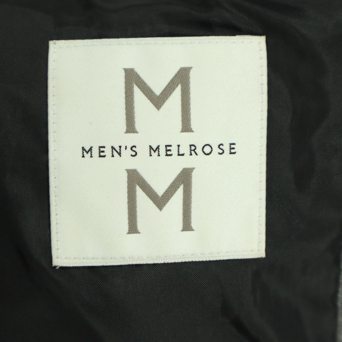 MEN'S MELROSE メンズメルローズ 長袖 レザー シングルライダースジャケット 2 ブラック 羊革 メンズ