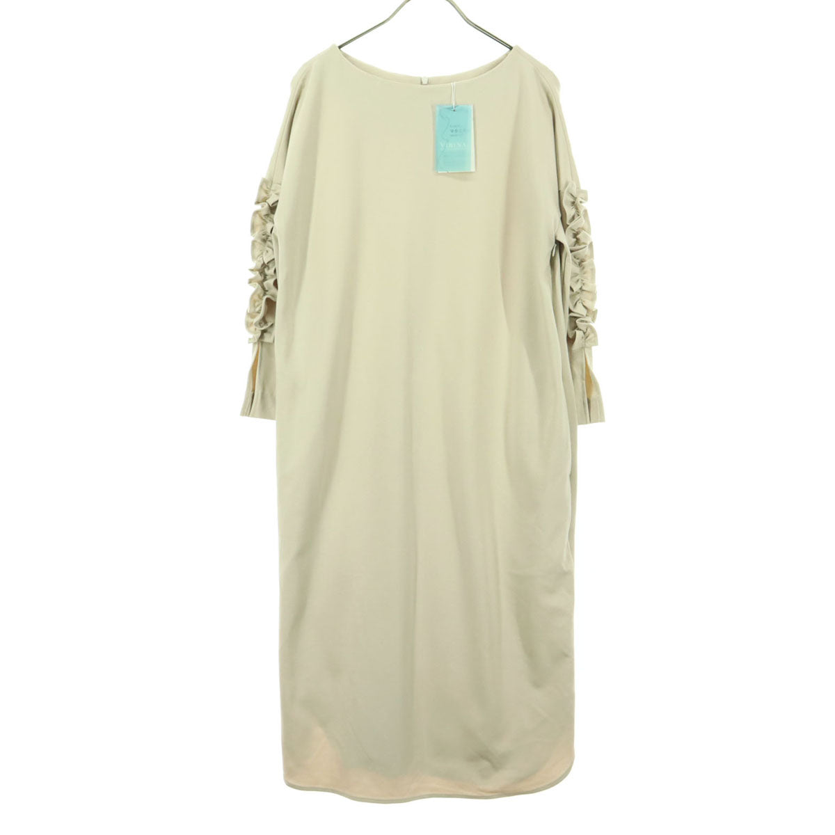 VIRINA ヴィリーナ 7分袖 マタニティ ワンピース S/M ピンク系 レディース