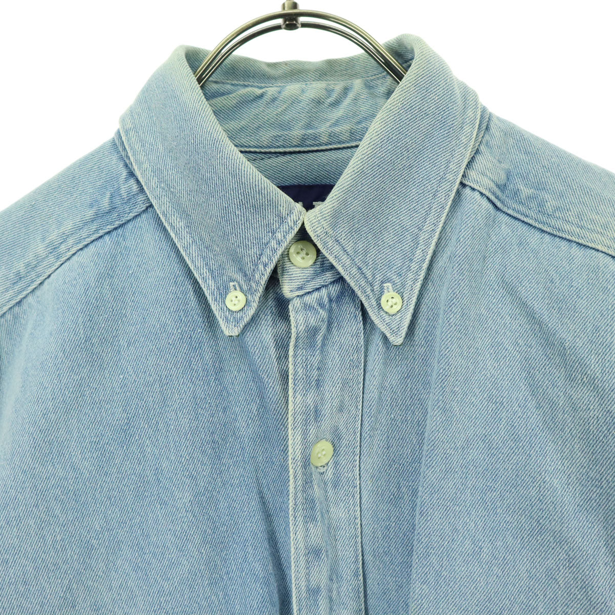 GAP ギャップ 90s オールド 長袖 デニムシャツ S ブルー メンズ