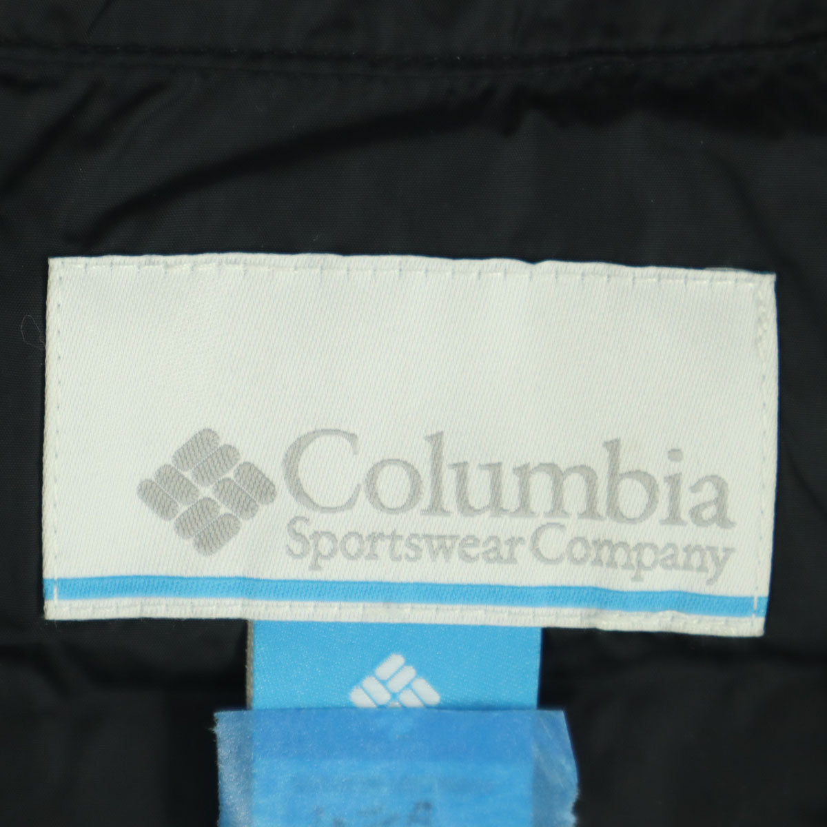 Columbia コロンビア ブランドロゴ 長袖 ナイロンジャケット XS ブラック メンズ