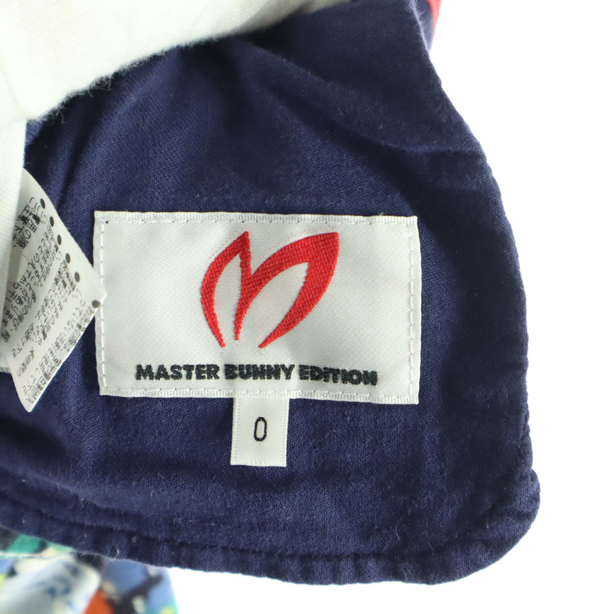美品 MASTER BUNNY EDITION マスターバニーエディション 花柄 総柄 ゴルフ ストレッチパンツ 0 レディース