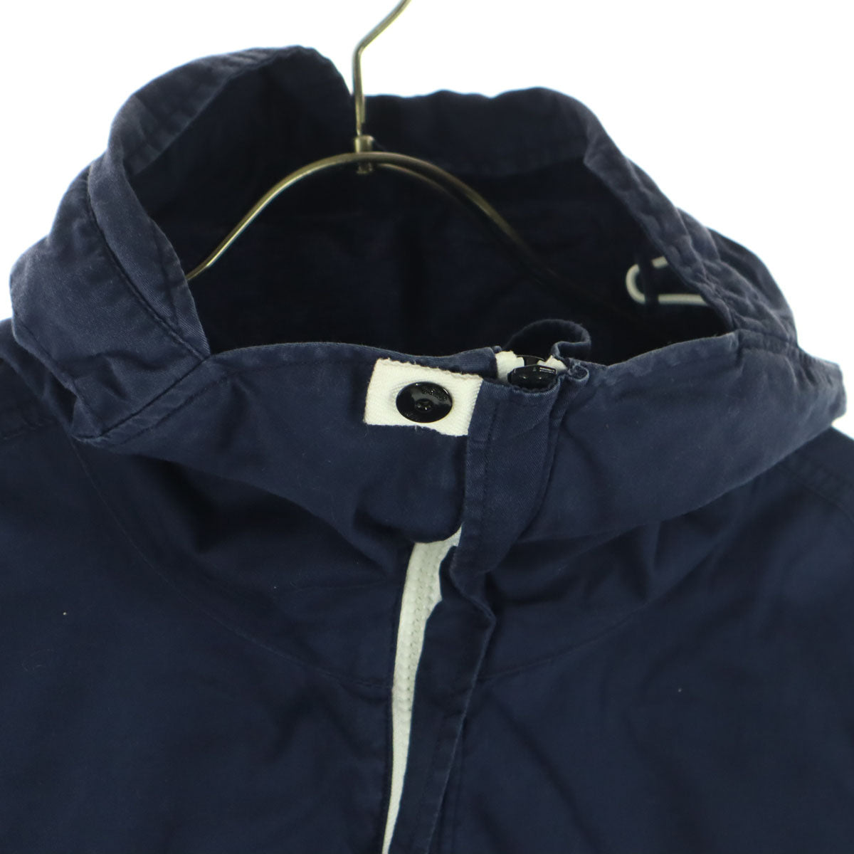 G-STAR RAW ジースターロウ ロゴプリント コットン プルオーバー ジャケット M ネイビー メンズ