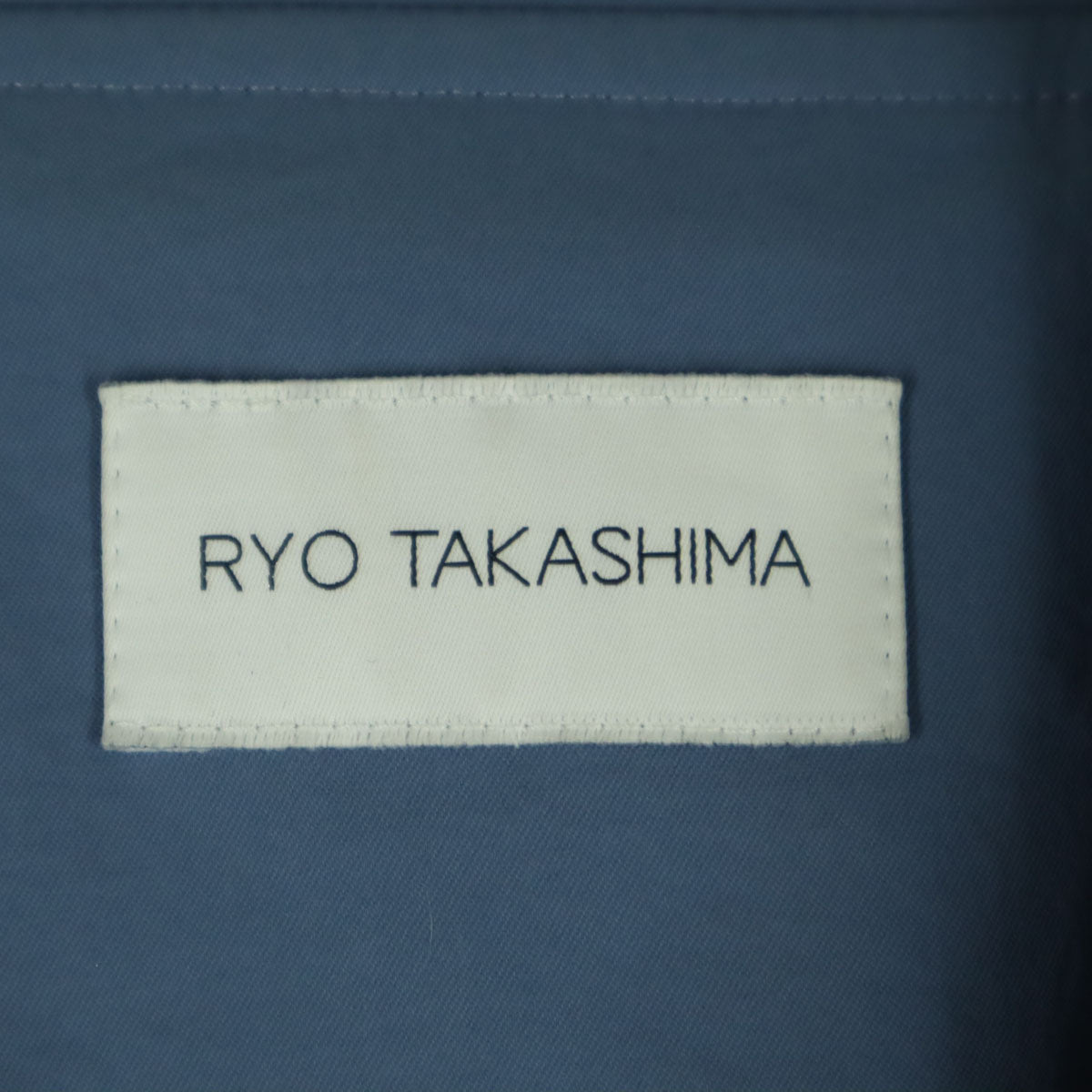 RYOTAKASHIMA リョウタカシマ 長袖 ジップジャケット M ブルー レディース