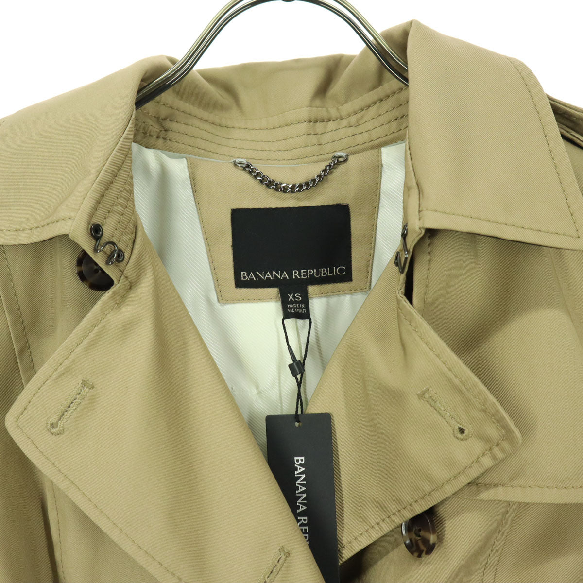未使用 Banana Republic バナナリパブリック トレンチコート XS ベージュ レディース