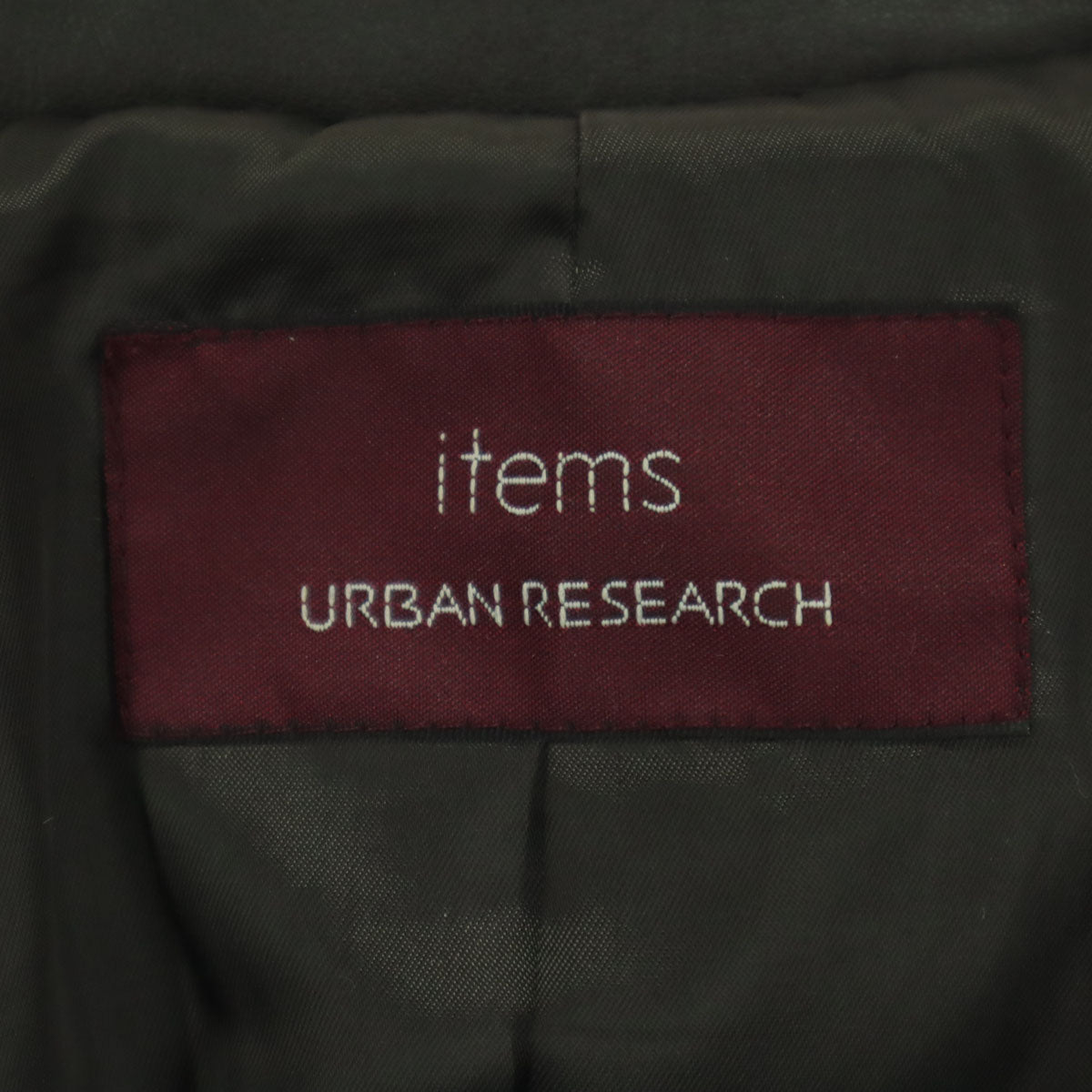 ITEMS アイテムズ レザー ダブルライダースジャケット 36 ブラウン URBAN RESEARCH 羊革 レディース