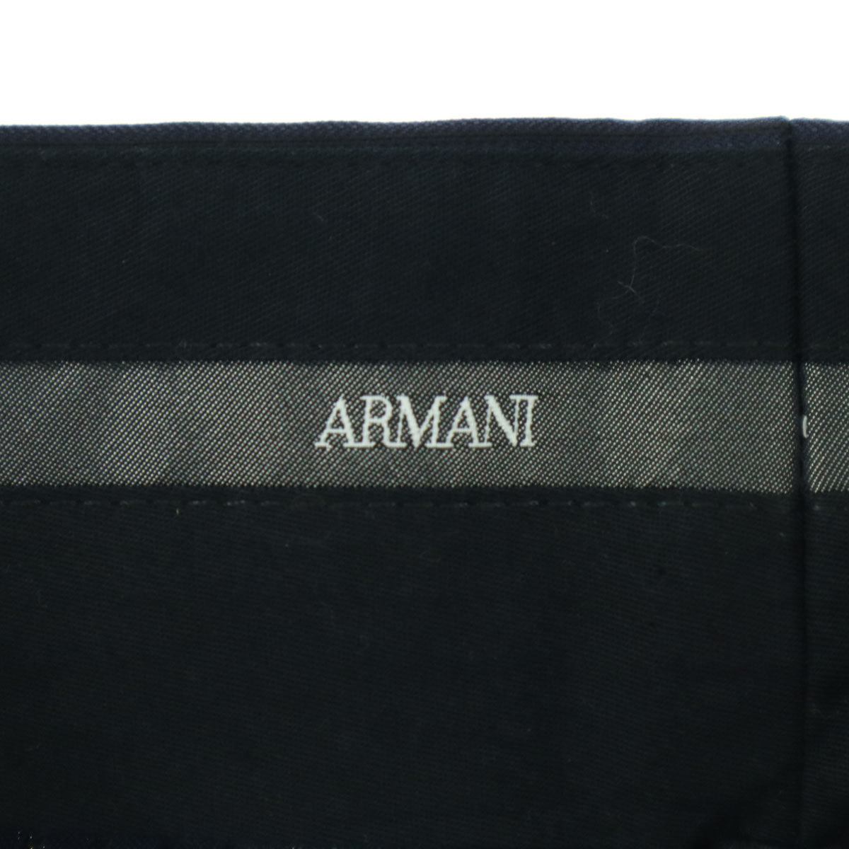 ARMANI アルマーニ スラックスパンツ ネイビー アルマーニコレツィオーニ メンズ