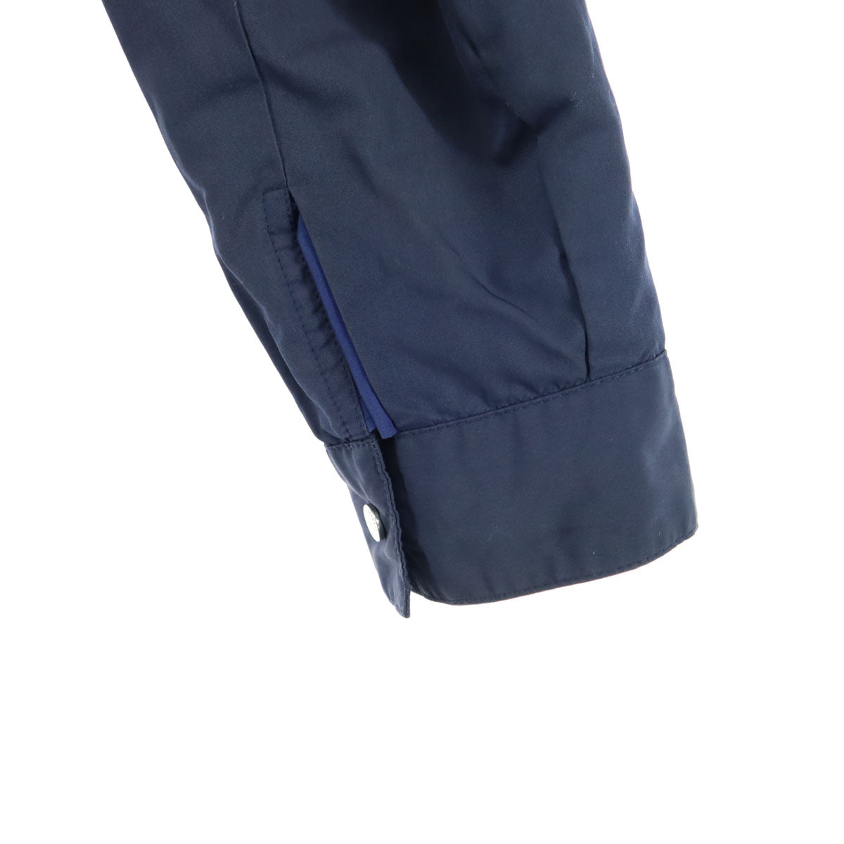 LACOSTE ラコステ ワンポイントロゴ 長袖 ジップジャケット S ブルー メンズ