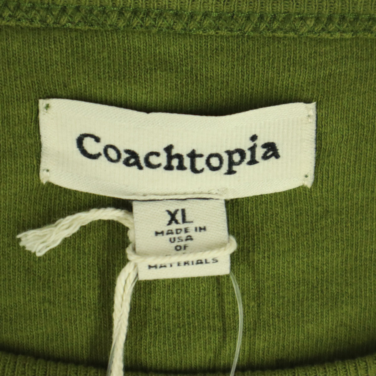 未使用 Coachtopia コーチトピア プリント 花柄 長袖 Tシャツ XL カーキ ロンT メンズ