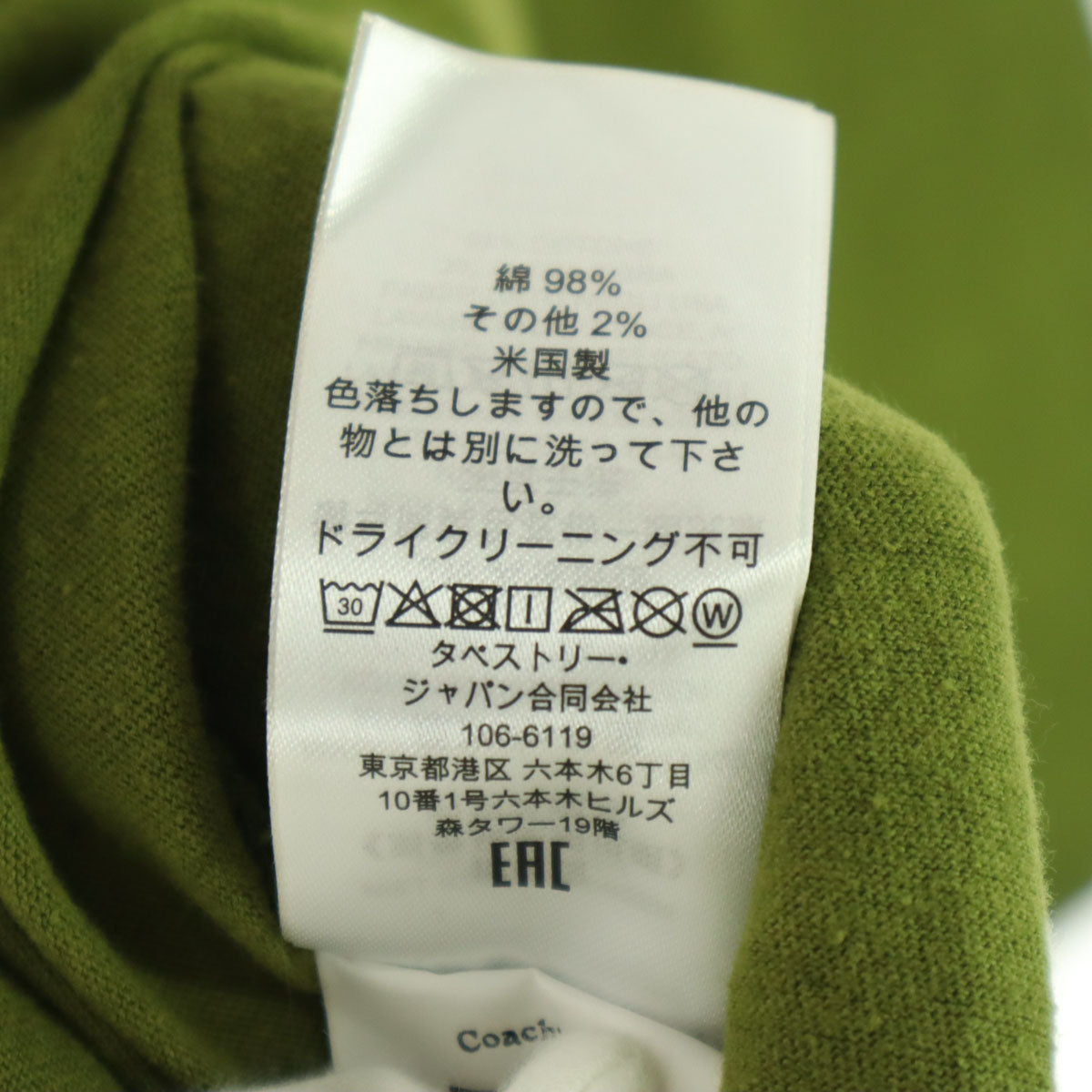 未使用 Coachtopia コーチトピア プリント 花柄 長袖 Tシャツ XL カーキ ロンT メンズ