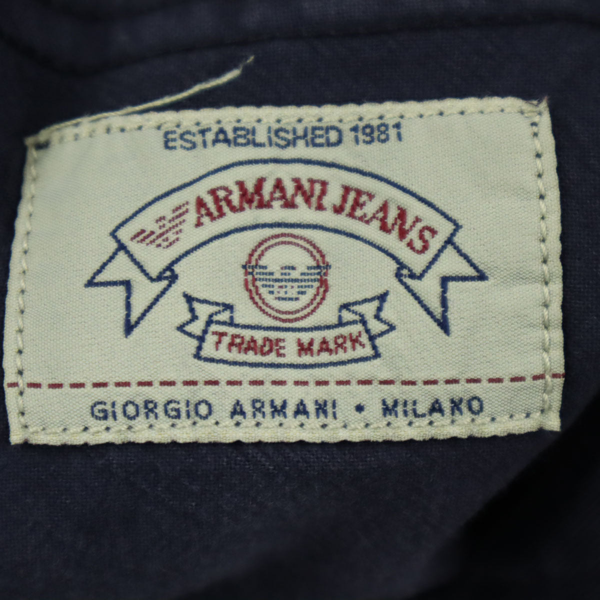 ARMANI JEANS アルマーニジーンズ イタリア製 チノパンツ 52 パープル メンズ