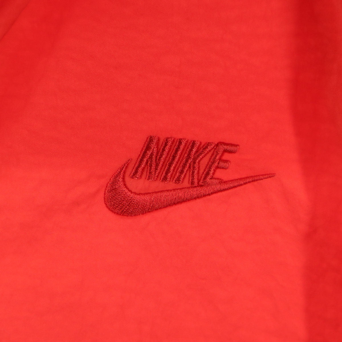 NIKE ナイキ スウッシュ 長袖 トリコロール ナイロンジャケット M レッド メンズ