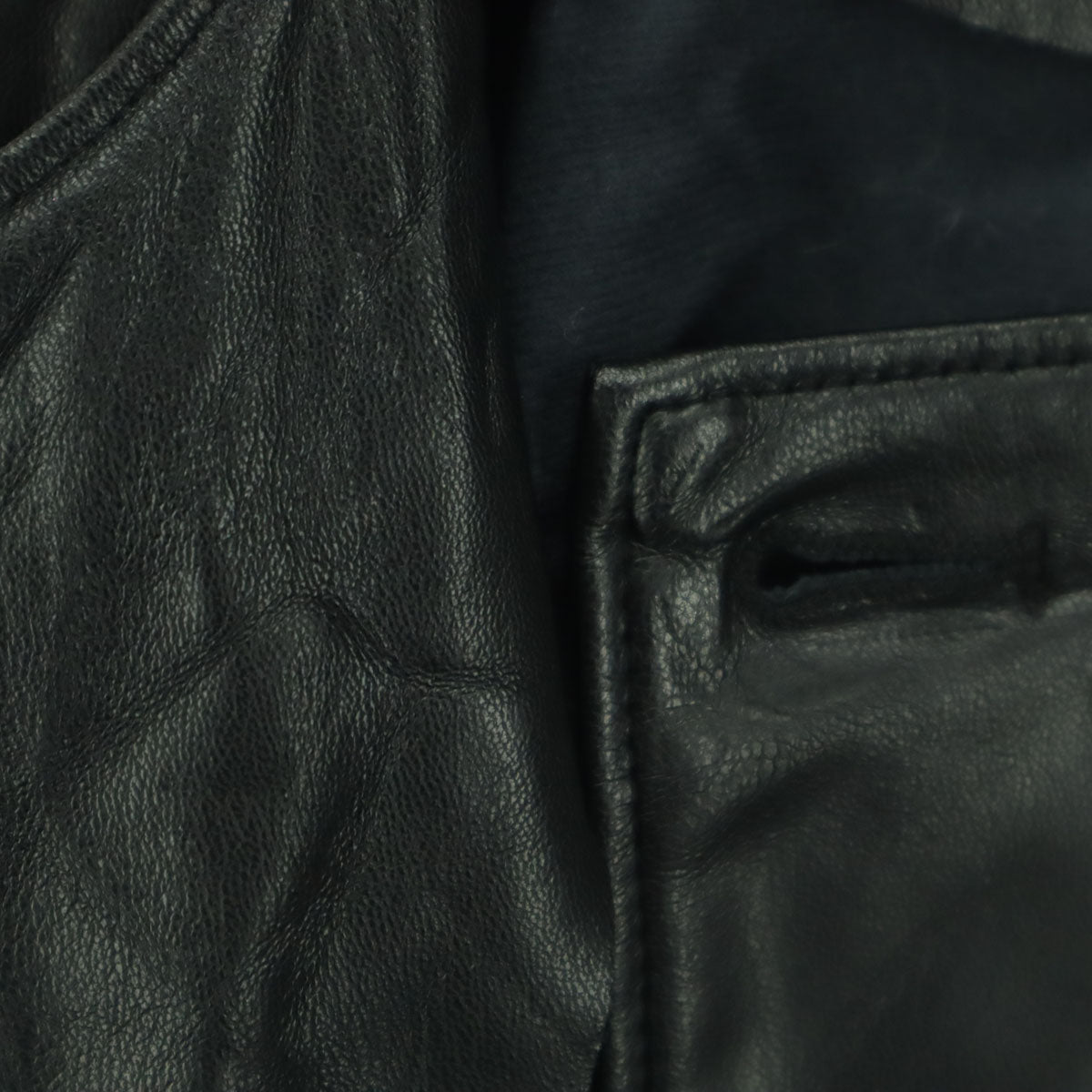 ZARA ザラ 長袖 レザージャケット M ブラック レディース