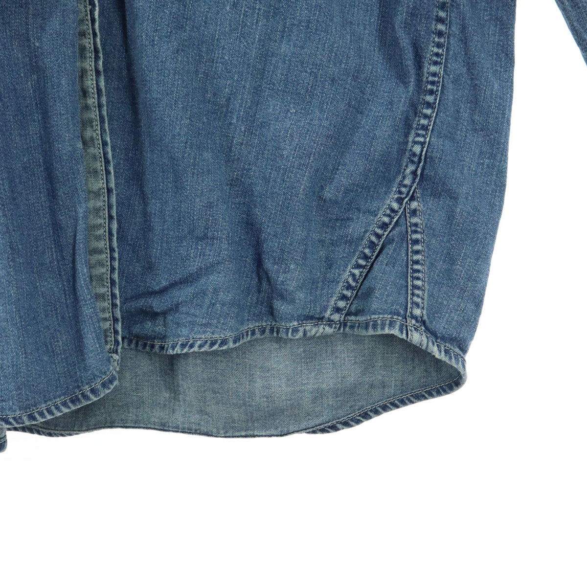 Levi's リーバイス 90s オールド 長袖 ダンガリー デニムシャツ L ブルー メンズ