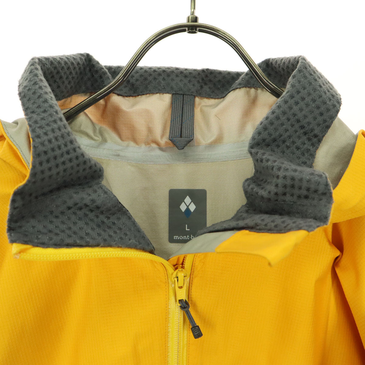 mont-bell モンベル レインダンサージャケット 長袖 GORE-TEX マウンテンパーカー L オレンジ系 メンズ