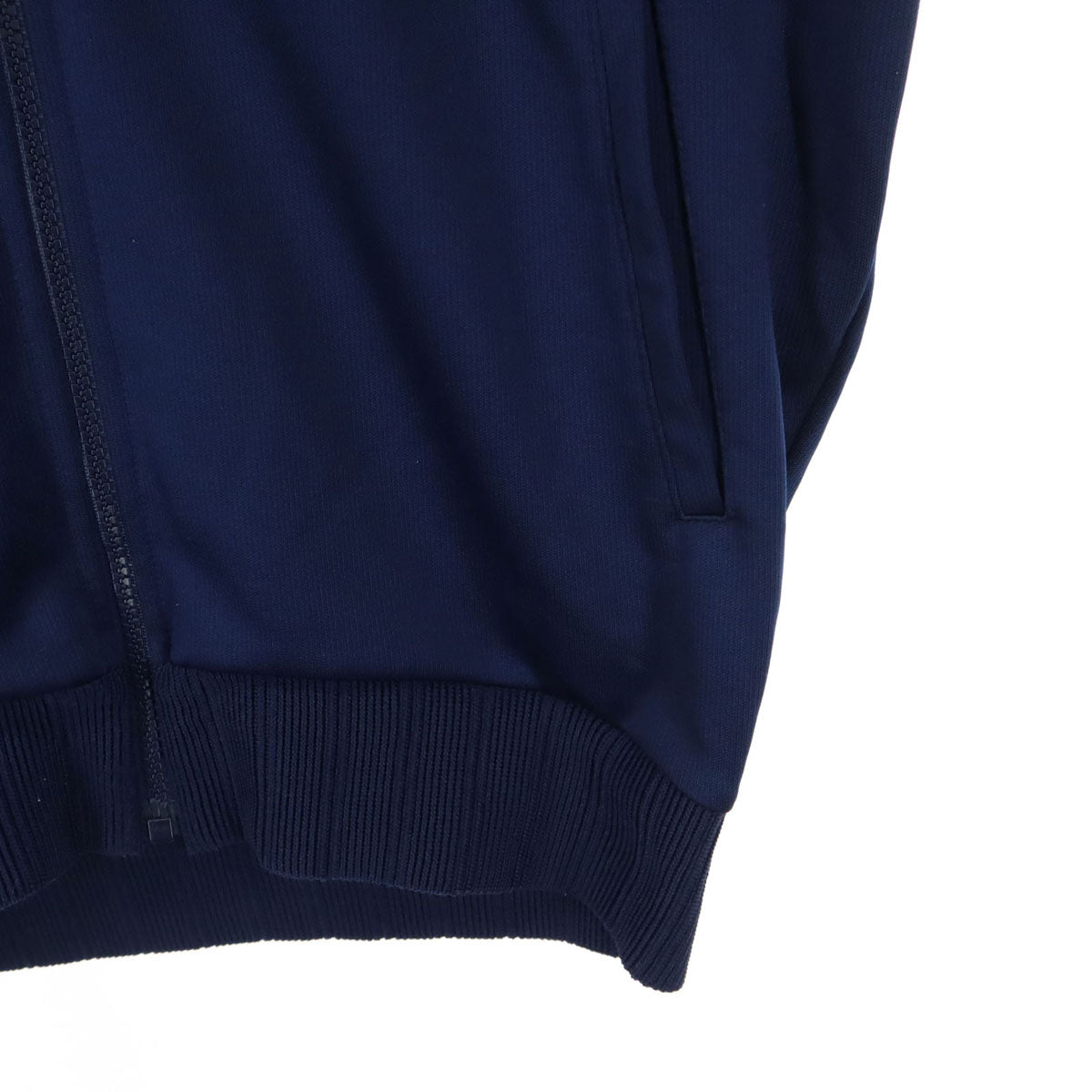 adidas アディダス 90s オールド ワンポイントロゴ 長袖 トラックジャケット M ネイビー ジャージ デサント社製 メンズ