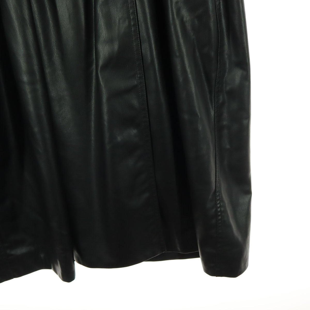 ZARA ザラ 長袖 レザーコート XS ブラック レディース