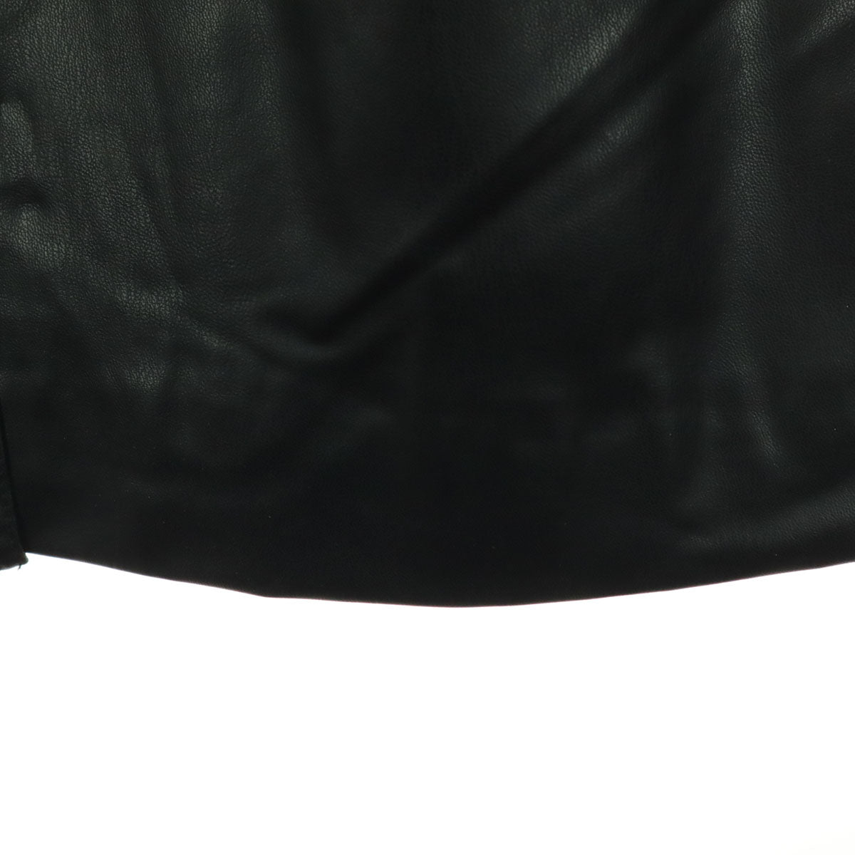ZARA ザラ 長袖 レザーコート XS ブラック レディース