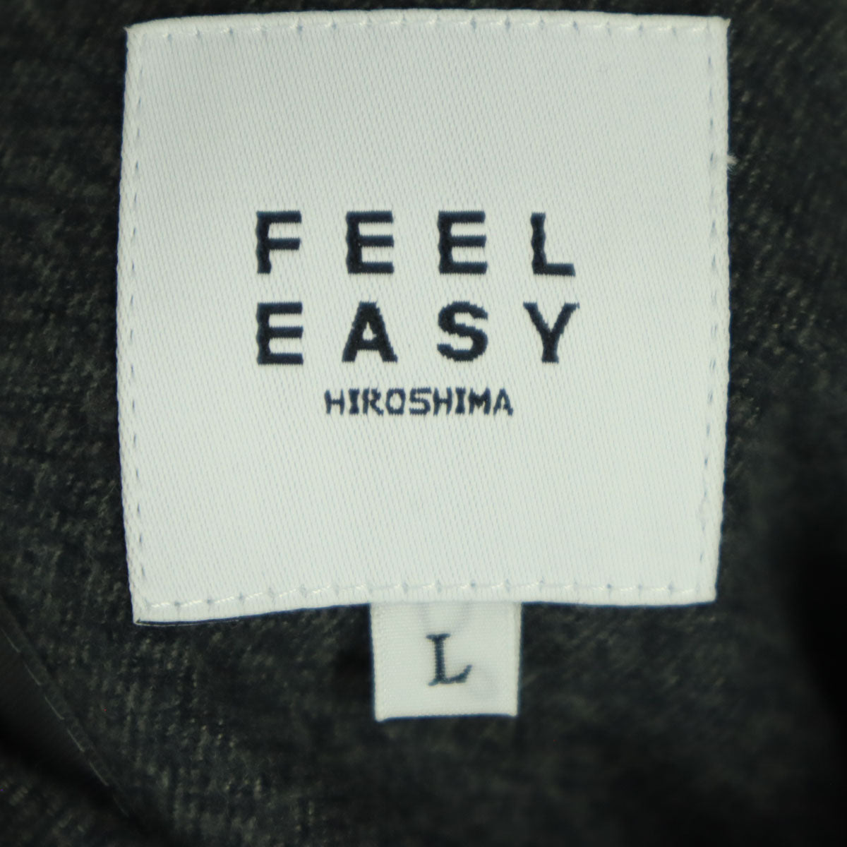 未使用 FEEL EASY フィールイージー 日本製 長袖 テーラードジャケット L グレー メンズ