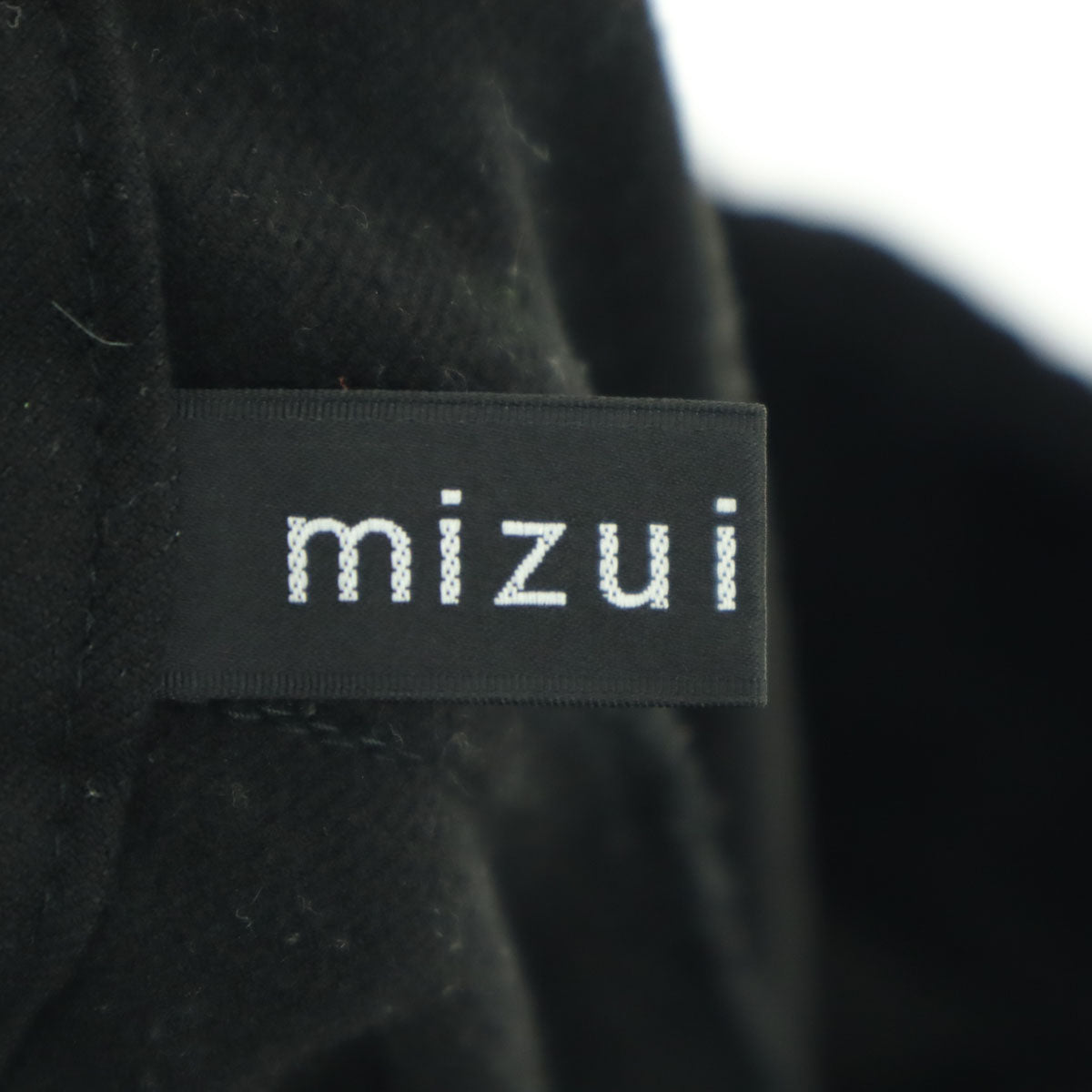 mizuiro ind ミズイロインド ワイドパンツ ブラック レディース