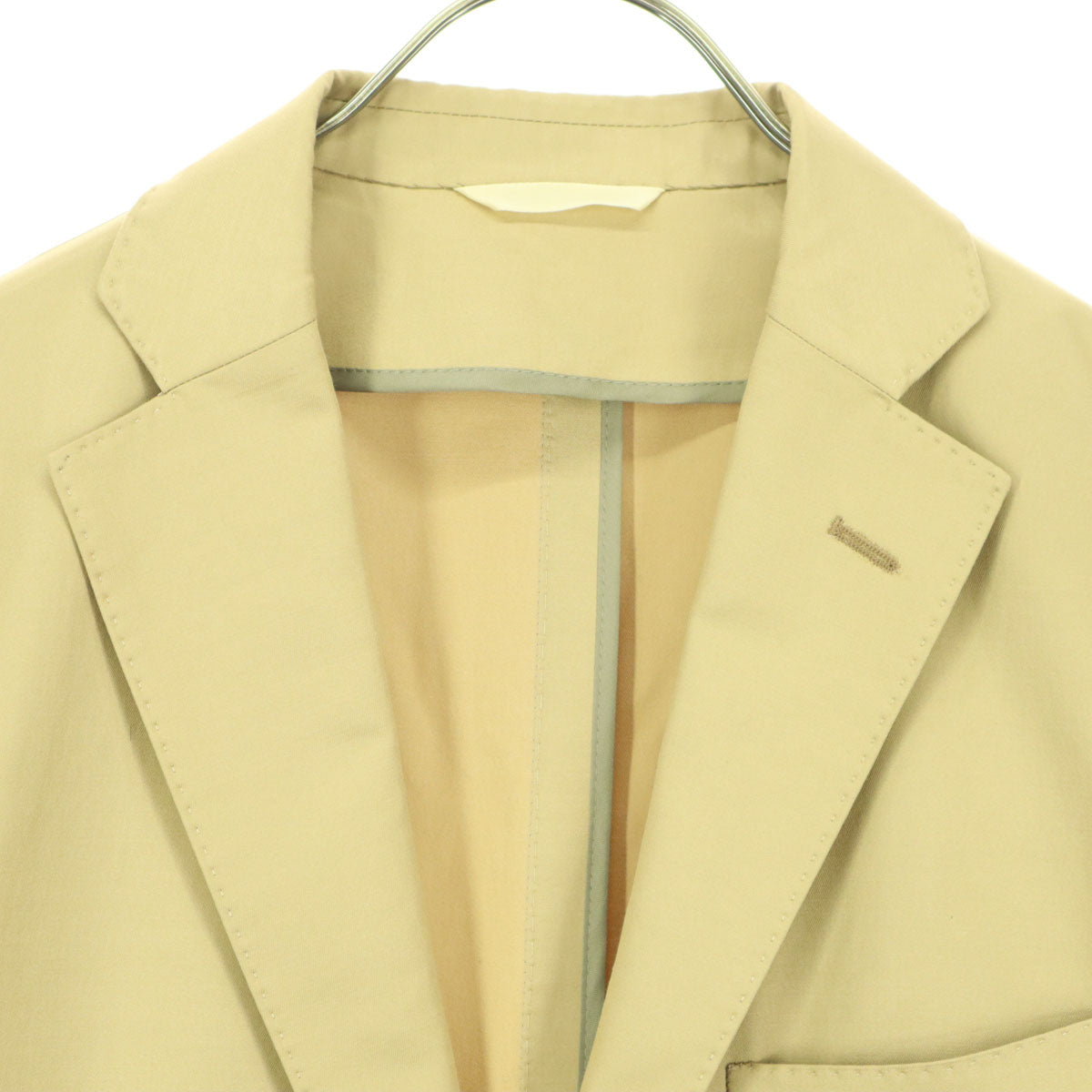 FEEL EASY フィールイージー 長袖 テーラードジャケット M ベージュ系 メンズ