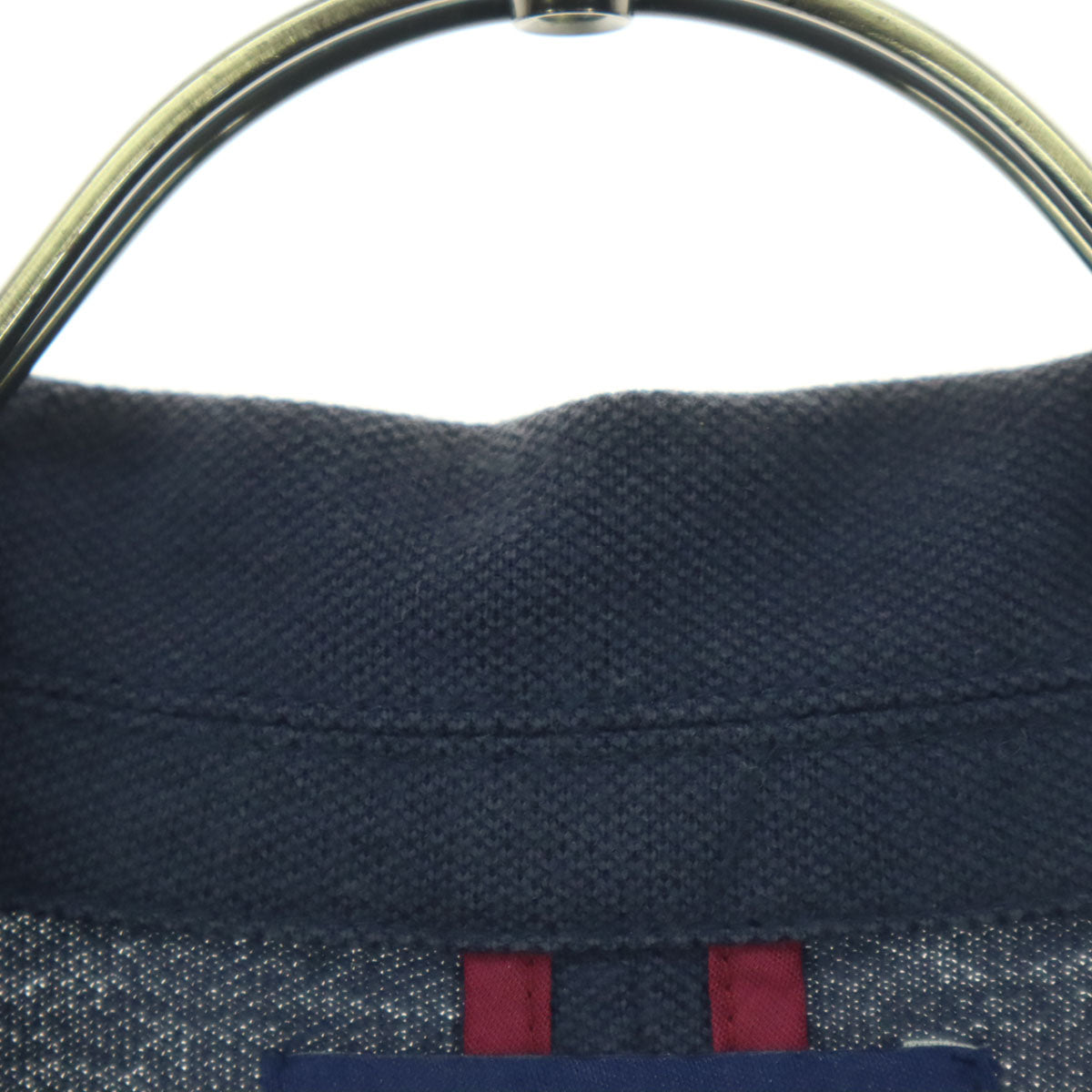 FRED PERRY フレッドペリー 日本製 ワンポイント刺繍 長袖 テーラードジャケット XL ネイビー メンズ