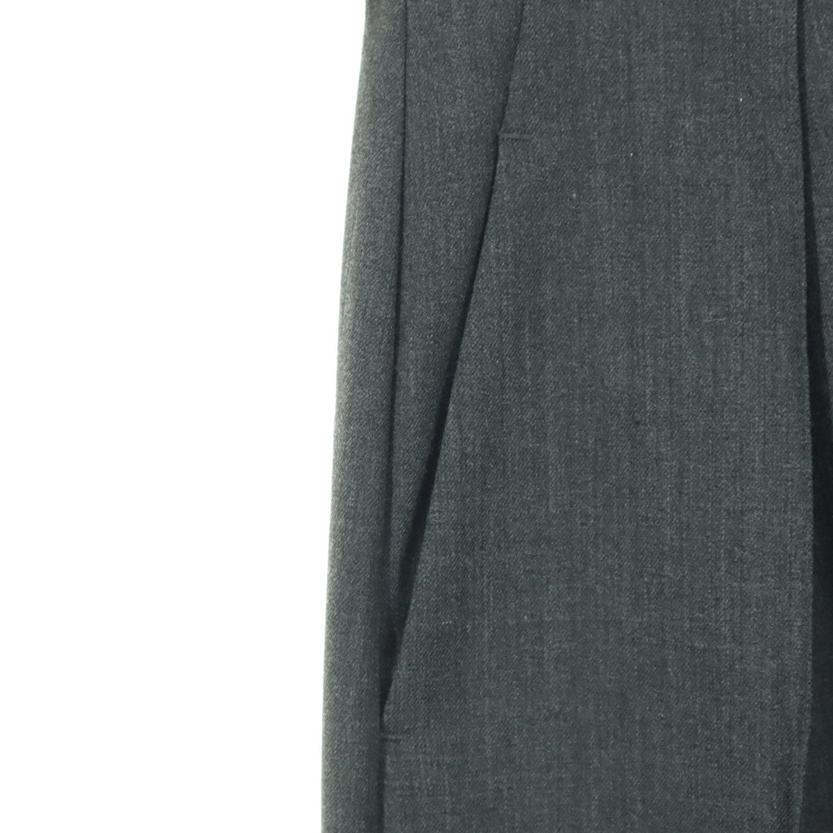 美品 COCUCA コキュカ ワイドパンツ 1 グレー レディース