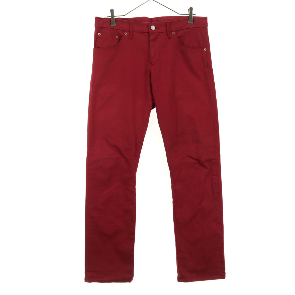 FRED PERRY フレッドペリー ロングパンツ L レッド メンズ