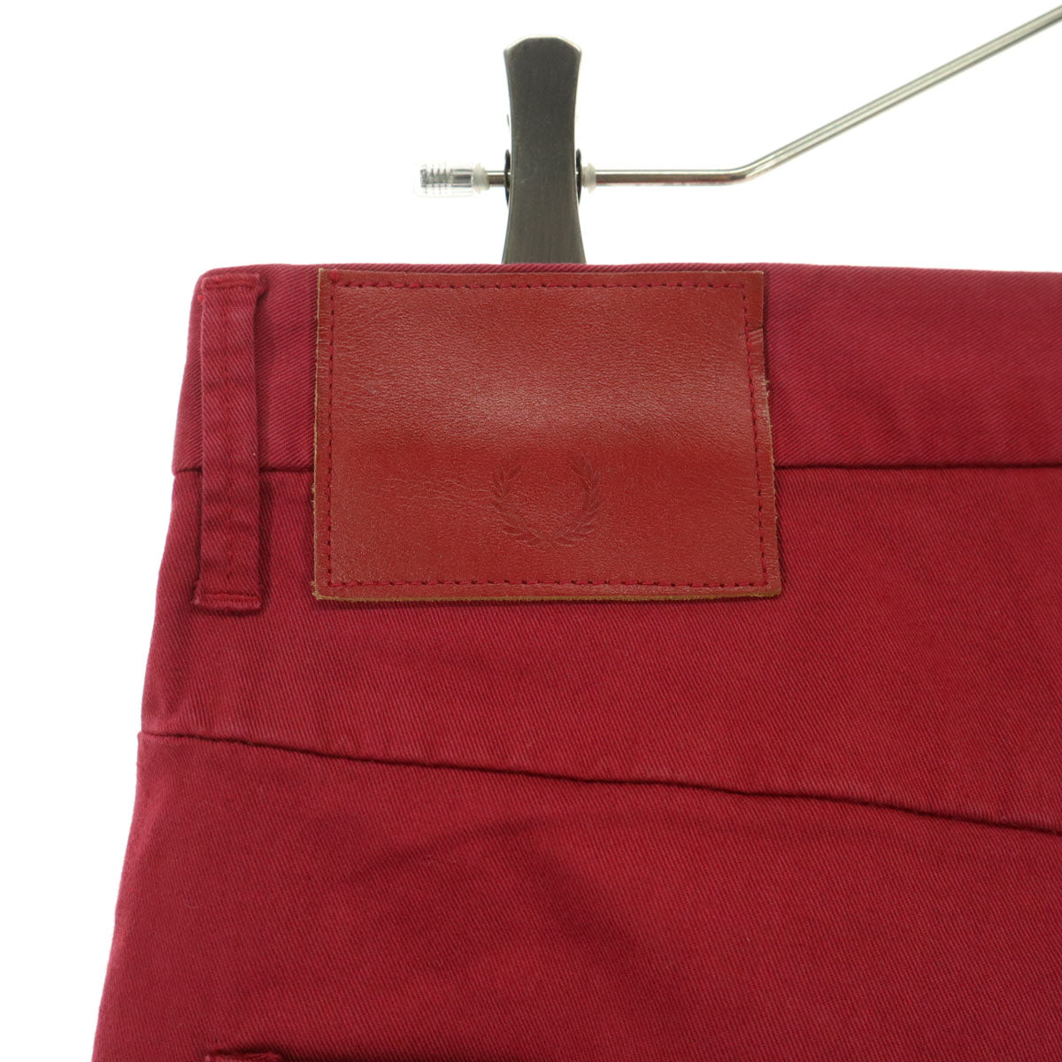 FRED PERRY フレッドペリー ロングパンツ L レッド メンズ