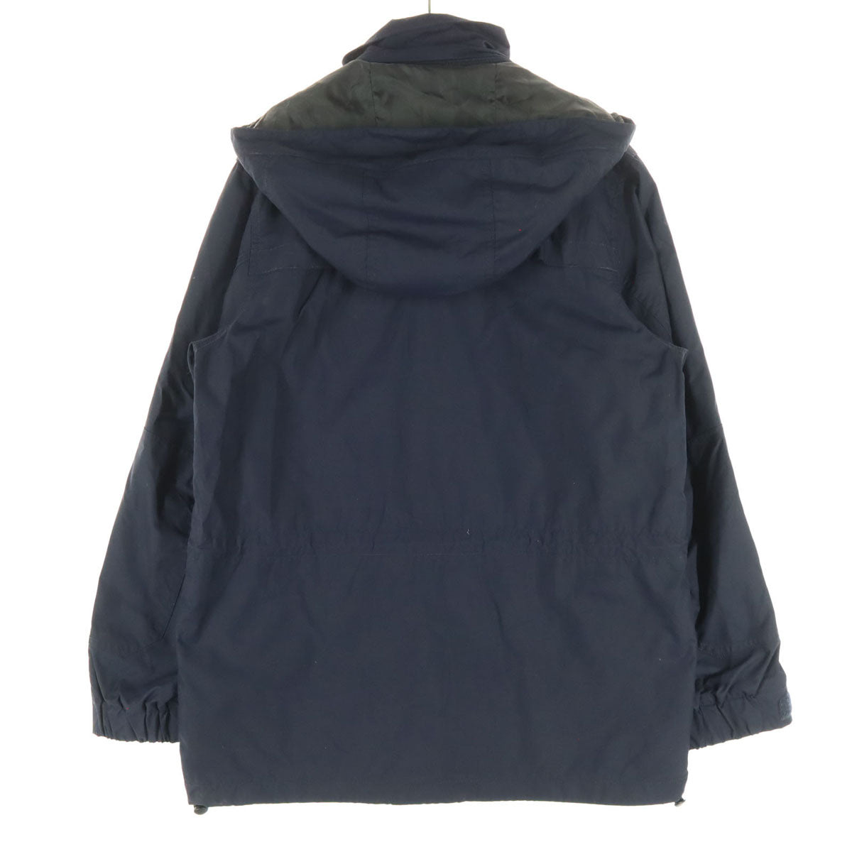 Eddie Bauer エディーバウアー WEATHEREDGE ワンポイントロゴ 長袖 裏メッシュ マウンテンパーカー S ネイビー系 メンズ
