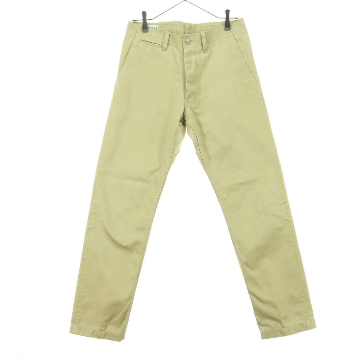 SASAFRAS ササフラス ストレートパンツ S ベージュ系 メンズ