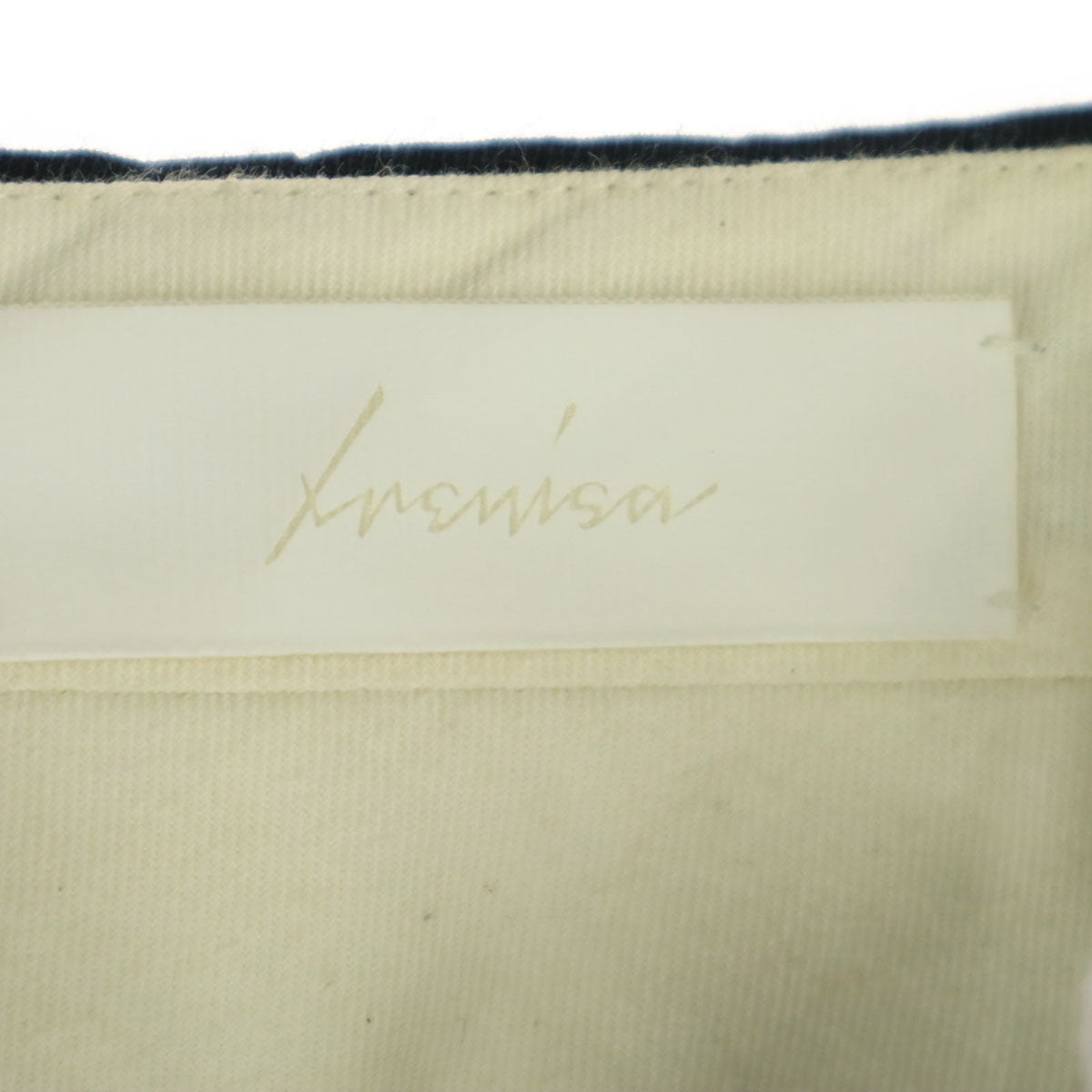 IRENISA イレニサ 22SS 日本製 スラックスパンツ 1 ネイビー系 メンズ
