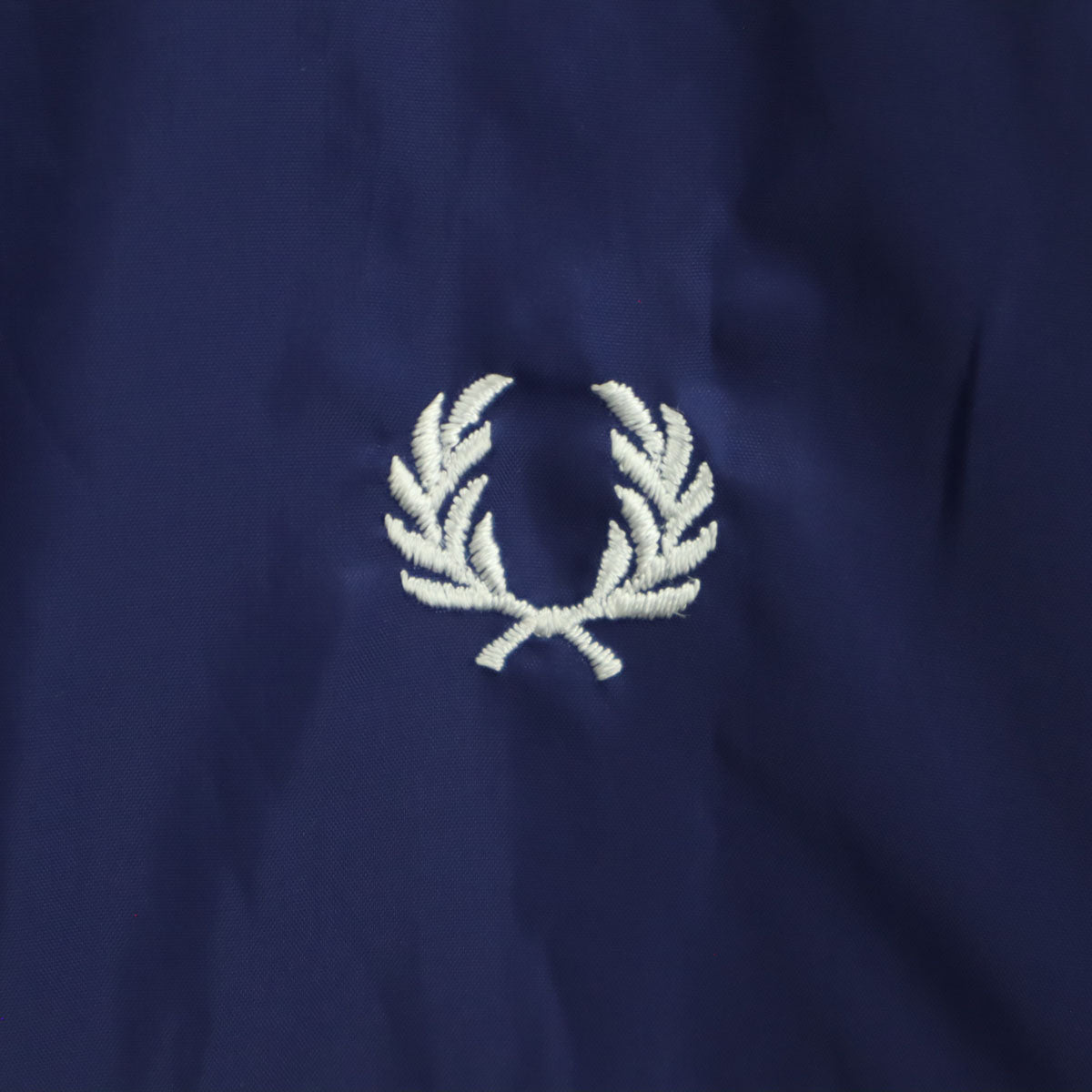 FRED PERRY フレッドペリー リバーシブル チェック柄 長袖 フーディジャケット M ネイビー系 メンズ
