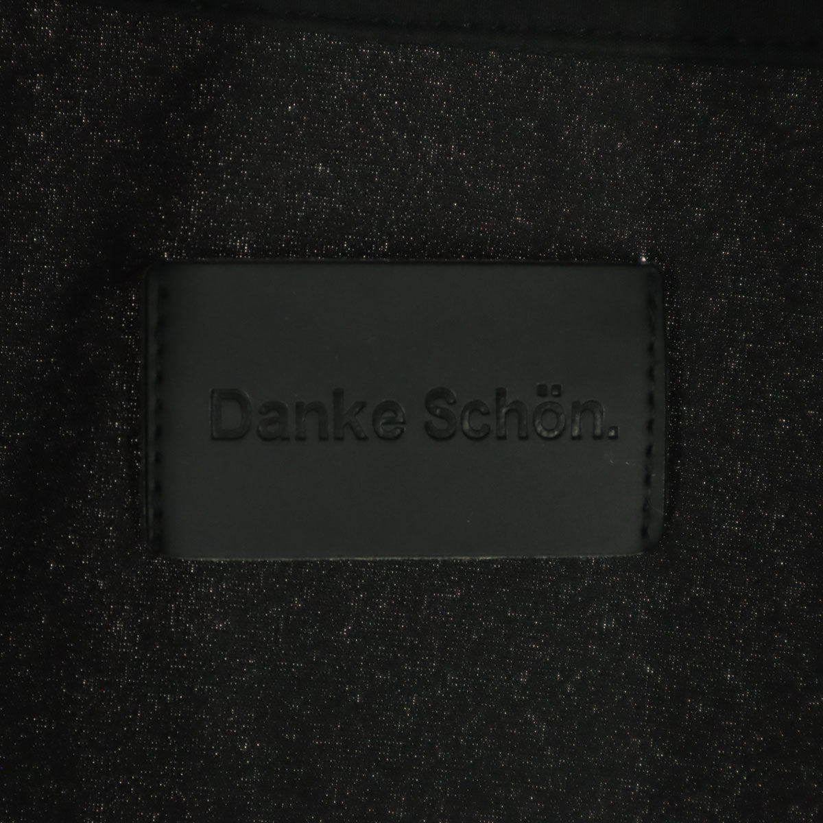 美品 Danke Schon ダンケシェーン 長袖 ブルゾン F ブラック メンズ