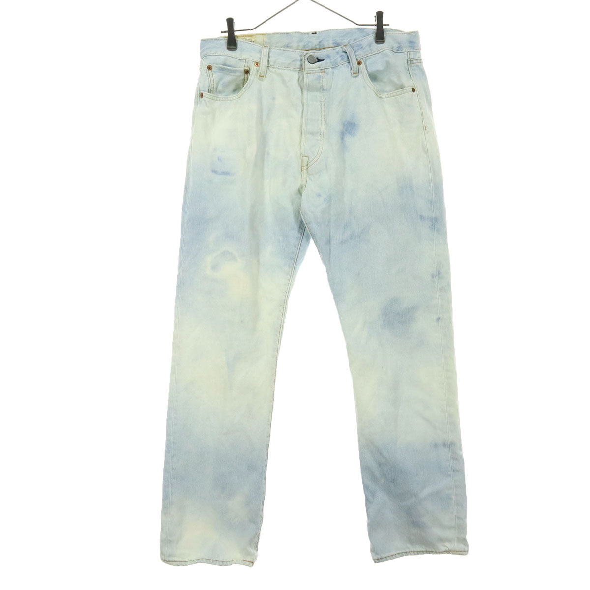 Levi's PREMIUM リーバイス プレミアム 501 ブリーチ加工 デニムパンツ w36 ブルー メンズ