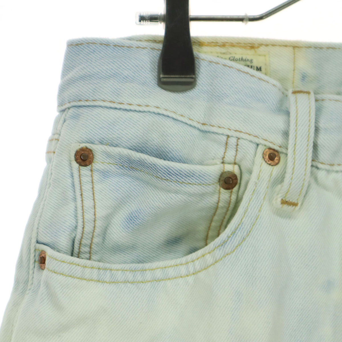 Levi's PREMIUM リーバイス プレミアム 501 ブリーチ加工 デニムパンツ w36 ブルー メンズ