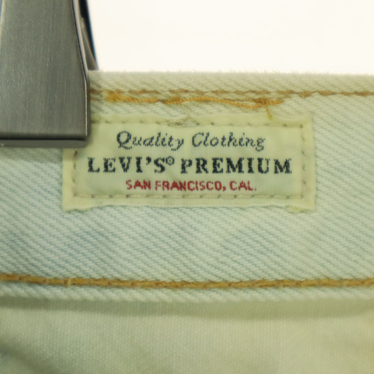 Levi's PREMIUM リーバイス プレミアム 501 ブリーチ加工 デニムパンツ w36 ブルー メンズ