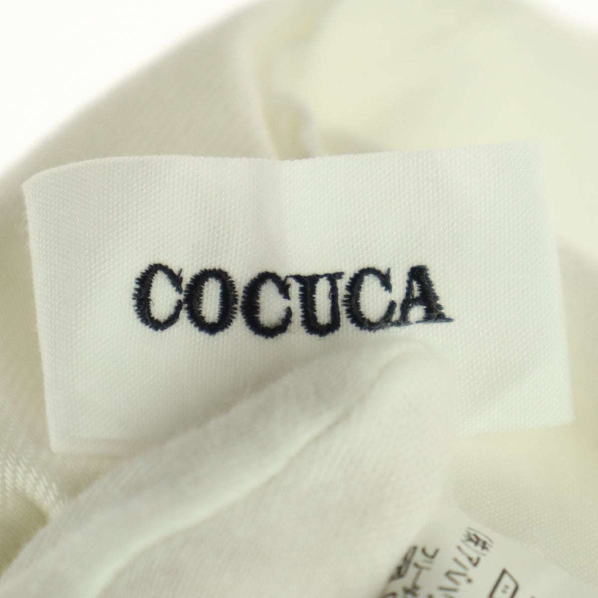 COCUCA コキュカ チノパンツ 1 アイボリー レディース