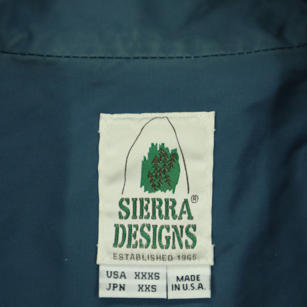 SIERRA DESIGNS シエラデザイン USA 長袖 マウンテンパーカー XXS ベージュ系 メンズ