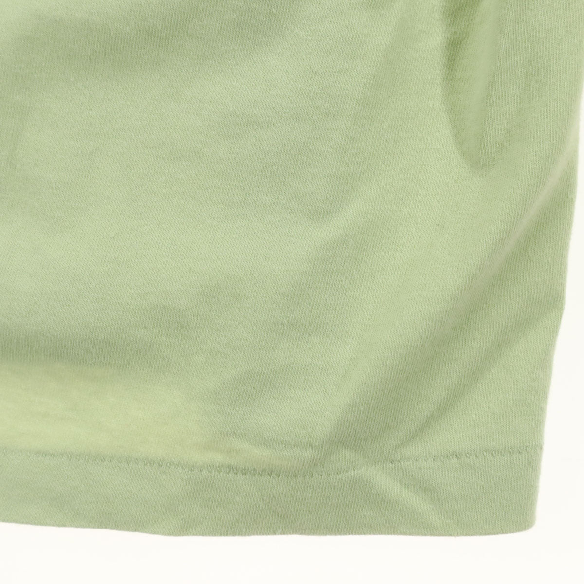 BOTTO ボット バックプリント 長袖 Tシャツ XXL ピスタチオグリーン ロンT メンズ