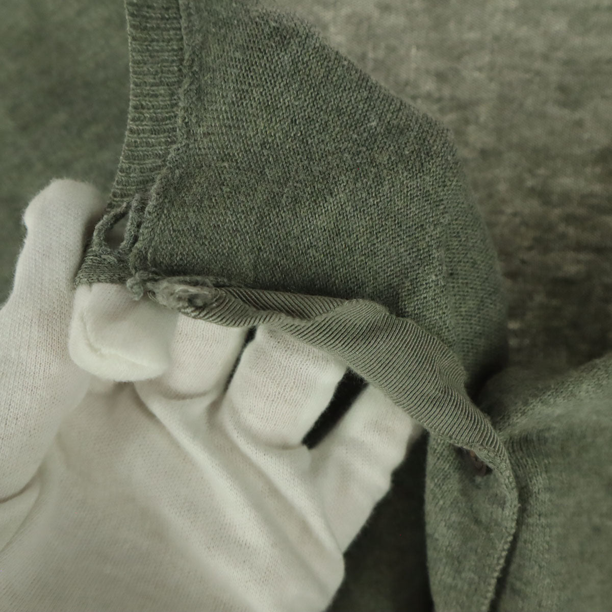 POLO RALPH LAUREN ポロラルフローレン ワンポイントロゴ 長袖 カーディガン 160 グレー キッズ