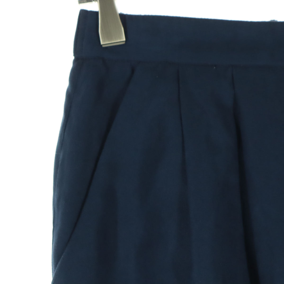 美品 Sonny Label サニーレーベル 七分丈 ワイドパンツ F ブルー系 レディース