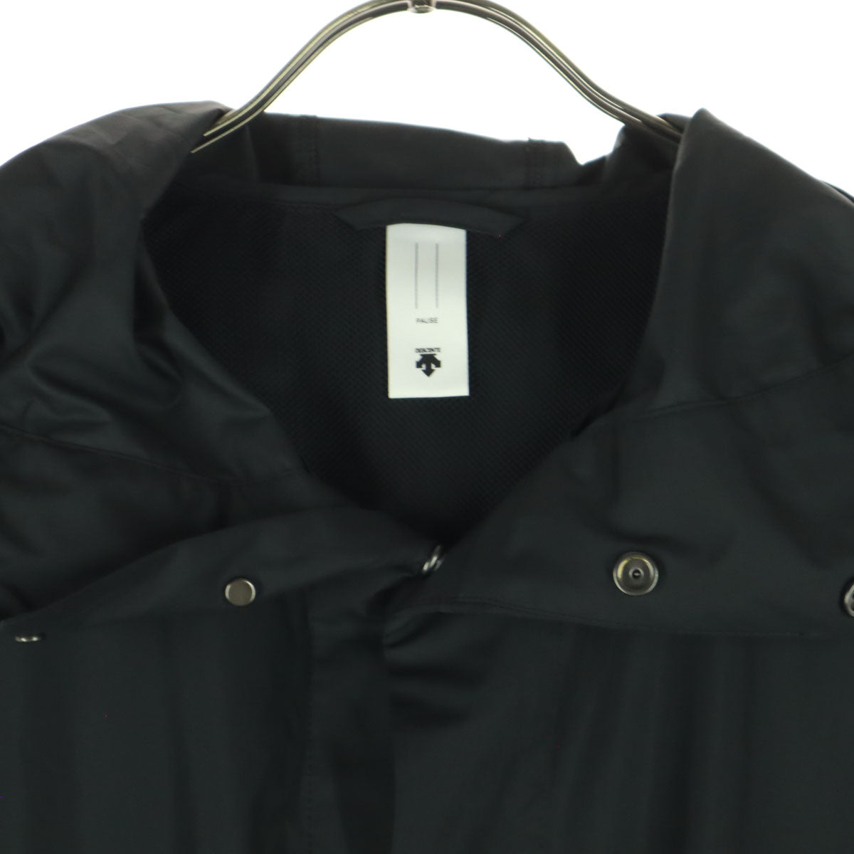 DESCENTE デサント 長袖 ロングコート S ブラック メンズ