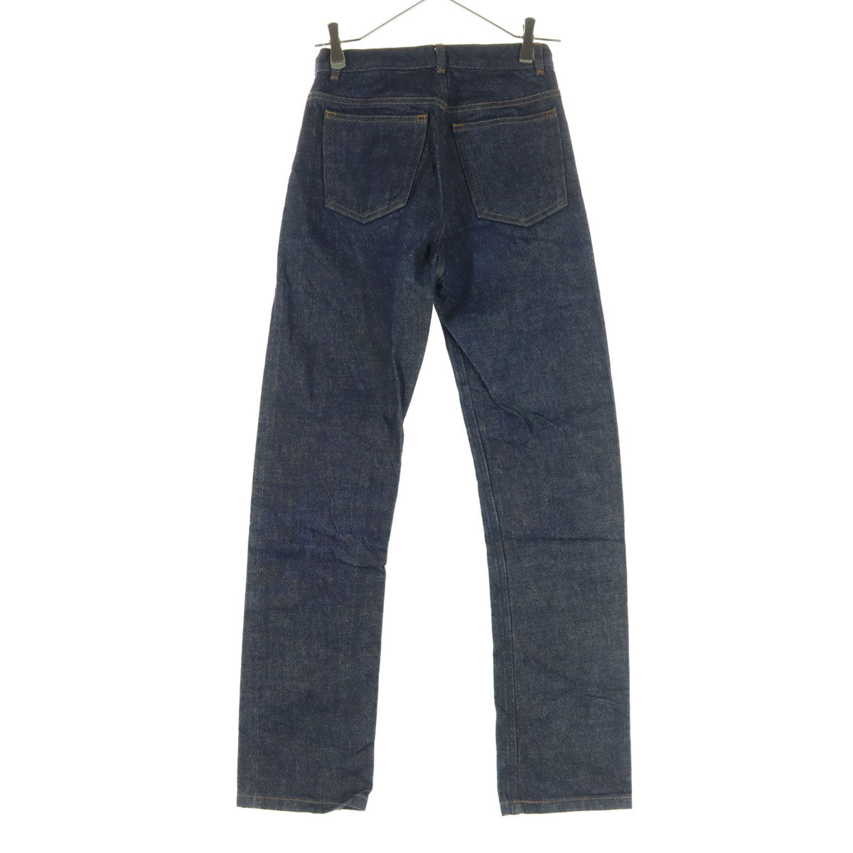 美品 apc jean standard アーペーセージーンスタンダード ストレートデニムパンツ 25 インディゴ系 レディース